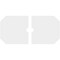 Ekena Millwork Emerald Architectural Grade PVC Ceiling Medallion, 38"W x 19"H x 3"ID x 13 1/4"C x 1"P, Two-Piece CMP38X19ED2-03000 - alternate 4